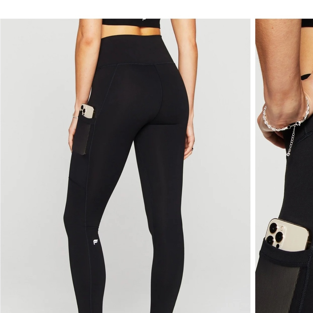 Fabletics Black Leggings with Pocket